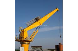 China 25t 20m Marine Cranes Fixed Jib Cargo knuckle boom offshore Lifting supplier