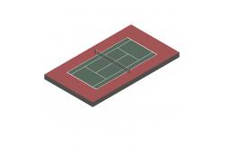 China High Rebound Acrylic Tennis Court With Itf Certificate Polyurethane supplier