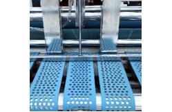 China Cardboard Semi Automatic Flute Laminator 1300×1100mm With Touch Screen Control supplier