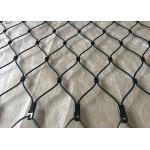 Customized Black Oxide Wire Rope , 1.2-4.0mm Diameter Cable Wire Mesh