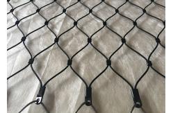 China Customized Black Oxide Wire Rope , 1.2-4.0mm Diameter Cable Wire Mesh supplier