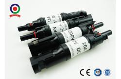 China DC1000V Solar Diode Connector With 20A Diode High Current Carrying Capacity supplier