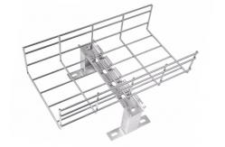 China Galvanized Steel Grounding clamp for Wire Mesh Cable Tray Basket supplier