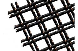China Square Hole Hebrides Wire Mesh For Entertainment Center Metal Wall Cladding Mesh supplier