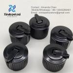 Wholesale Customized PP Black And White Turret Shape Plastic Cap Double Wall Screw Cap Lid for sale