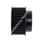 Custom CNC Machining Parts Timing Belt Tensioner Black Cast Iron Customized for sale