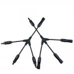 Copper Connector Waterproof Solar Branch Connector IP67 -40℃ To 85℃ for sale