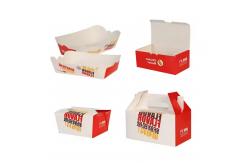China Custom Recyclable Burger Box The Eco-Friendly Choice for Fast Food Packaging supplier