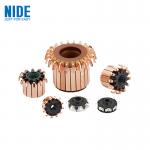 Hook Type Commutator For Micro Motor 0.03% / 0.08% Silver Copper Customized for sale