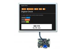 China 15 inch VGA LCD Screen with LCD Driver Board supplier