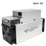 Silent 76TH/S Asic Bitcoin Miner Machine 3000W-3500W MicroBT Whatsminer M31s for sale