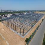Custom Steel Structure Warehouse with Sliding Doors - 50+ Year Lifespan for sale