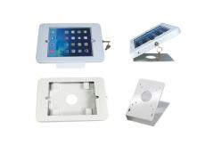 China Metal Steel Ipad Enclosure Kiosk Stand Wall / Table Mounting With Lock / Key supplier