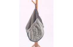 China Shammy Pet Microfiber Towel , Dog Towel With Hand Pockets supplier