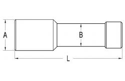 China 50 / 60Hz Magnetic Particle Testing Pocket LED Ultraviolet Lamp 20000 Hours Lifetime supplier