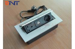 China Customized Conference Table Pop Up Outlets UK / EU Standard USB Charger supplier