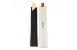 China Natural Bamboo Disposable Chopsticks Custom Printed 23CM supplier