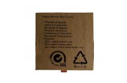China Eco Friendly Organic Make Up Remover , Machine Washable Facial Cleaning Pad supplier