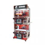 Metal acrylic plastic 4 Player Coin Operated Crane Machine Doll Claw Vending Toy