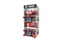 China Metal acrylic plastic 4 Player Coin Operated Crane Machine Doll Claw Vending Toy supplier