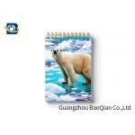 Polar Bear Animal Custom Spiral Notebooks School Stationery Set 3D Printing Cover