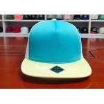 Fashionable Mix Color Blank Custom design logo Flat Bill Plastic buckle Snapback Caps Hats for sale