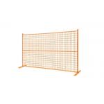Canada Standard Temporary Net Fencing Hot Dipped Galvanized Eco Friendly for sale
