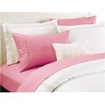 Polyester Cotton Sheet Set 4pcs Sateen Stripe Bedding Set Egyptian Cotton for sale