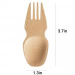 90 Mm Mizi Size Reusable Biodegradable Bamboo Fork For Food Eating Utensils  For Restaurants Hotels for sale