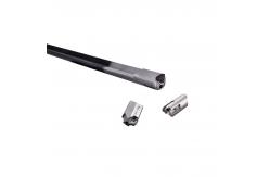 China Custom Single-Fluted Gun Drill with Indexable Inserts and Supporting Strips supplier