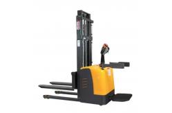 China Full Electric Pallet Truck Stacker Forklift 1ton 2t Self Lift Electric Stacker supplier