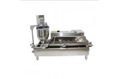 China Industrial  7L Automatic Donut Maker Machine Double Rows Food Making Equipment supplier