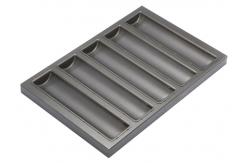 China RK Bakeware China Foodservice NSF Aluminium Baguette Baking Tray French Bread Baking Tray supplier
