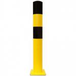 Black Bull Type XL Heavy Duty Bollard - 273 x 1200mm - Yellow and Black From China Metal Fabrication Factory for sale