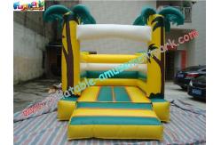 China Palm Tree Commercial Bouncy Castles Inflatable , Bouncer Jumper For Kids supplier