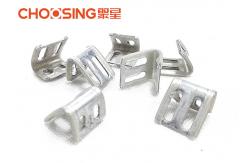 China Galvanized 23mm Upholstery Spring Clips 0.8 - 1.0mm Thickness Long Lifetime supplier