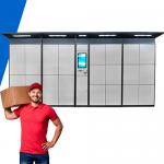 Outdoor 22 Inch Parcel Delivery Lockers With Android System For Office Builiding for sale