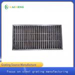 OEM Ditch trench Galvanized Drain Covers Steel Grating for sale