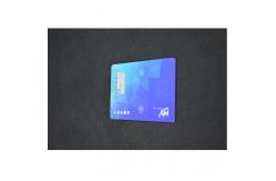 China Rechargeable ic chip card 7816 Embedded 1.5mm thickness high security supplier