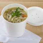 Soup Paper Bowl Compostable Food Grade Custom Compostable Soup With Lid Paper Bowl for sale