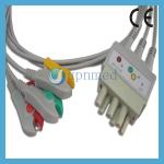 BR-019P Nihon Kohden 3 lead ECG cable,3 lead wires for sale