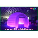 Inflatable Igloo Tent Advertising Dome Inflatable Air Tent , Led Light Inflatable Lawn Tent