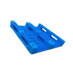 1100 X 1100 Blue HDPE Rackable Plastic Pallets 100% Recyclable For Medical Device Factory for sale
