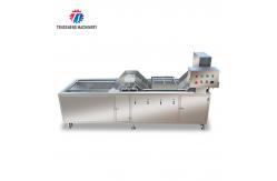 China Industrial Fruit And Vegetable Washing Machine Adjustable Temperature supplier