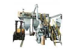 China PLC Controlled Car and Phone Battery Recycling Machine with 200-3000KG/H Capacity supplier