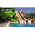 10mm Thickness Fiberglass Water Park Slide For Kids Play for sale