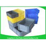 Mini Load Euro Containers With Lids , Standard Plastic Stacking Boxes PP Materials