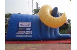 China Customized Sundown TX Roughnecks Football Helmet Inflatable Tunnel supplier