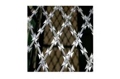 China Customizable Security Barbed Wire Prison Fence  1.8-2.4m Height supplier