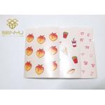 Self Adhesive Custom Printable Label Stickers Clear PET Material Stickers for sale